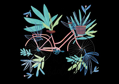 Bicycle mountain bike road