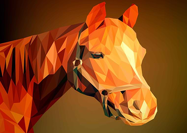 Abstract Horse