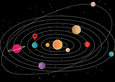 Solarsytem Cosmos Planet O