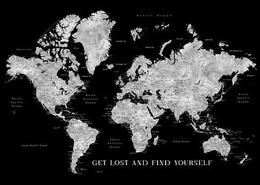 Find yourself black world