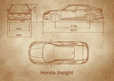 Honda Insight 2020 old