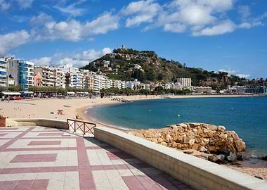 Blanes Town on Costa Brava