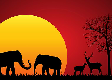 Silhouette Landscapes