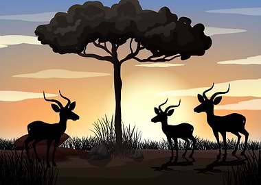 Silhouette Landscapes