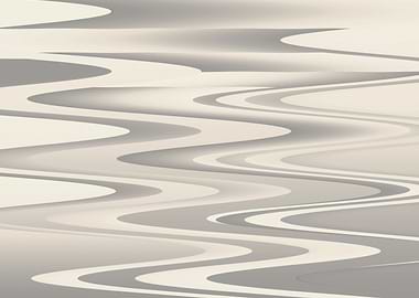 Waves of white shades Land