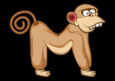 Animal Monkey M Preschool