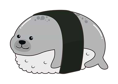 Seal Food Sushi