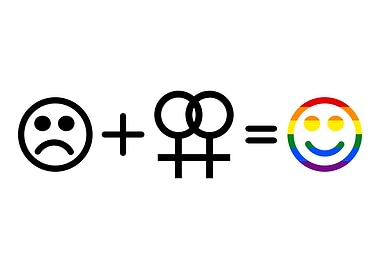 Lesbian Love Emoticons