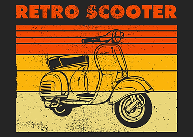 RETRO SCOOTER vintage
