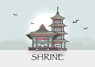 Japanese shrine