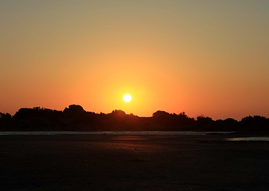 Elafonisi beach sunshine