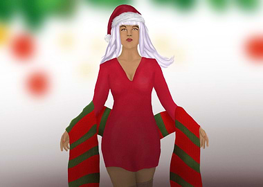 Christmas girl