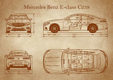 Mercedes Benz Eclass old