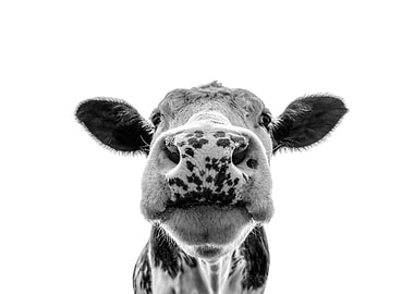 Black and White Cow