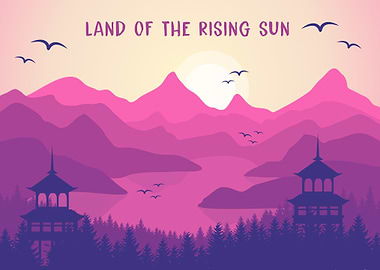 Land of the rising sun