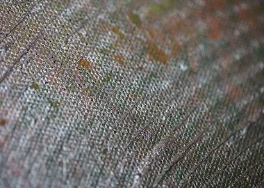 Colorful paint in canvas