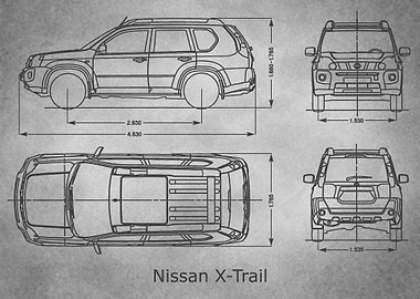 Nissan XTrail 2007 gray