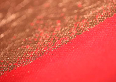 Colorful paint in canvas