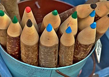 Color Pencils in a box 02