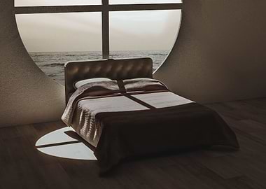 Surreal 3D Bedroom Minimal