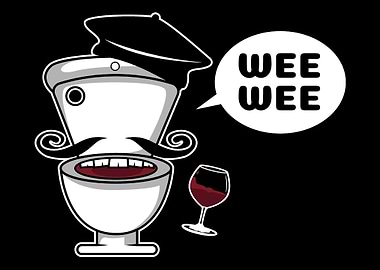 French Wee Wee French Gift