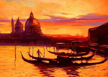 landscape oil painting