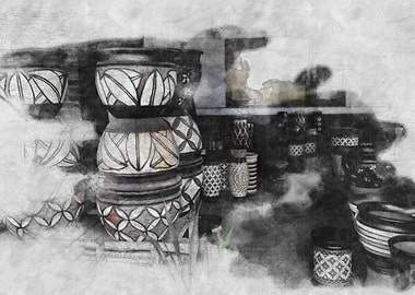 beautiful clay craft paint