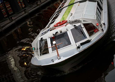 Amsterdam canal boat trip
