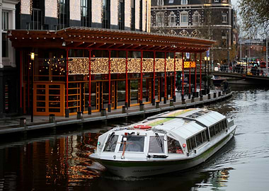 Amsterdam canal boat trip