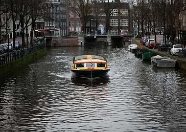 Amsterdam canal boat trip