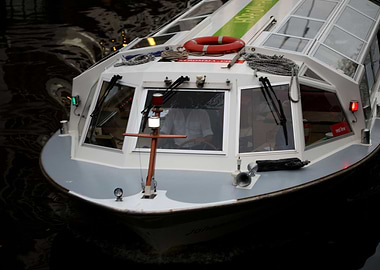 Amsterdam canal boat trip