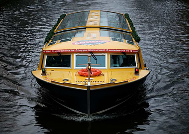Amsterdam canal boat trip