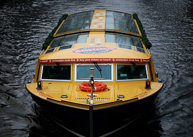 Amsterdam canal boat trip