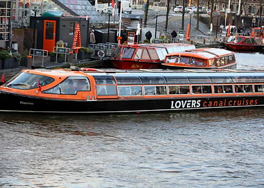 Amsterdam canal boat trip