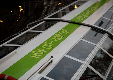 Amsterdam canal boat trip