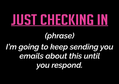 Checking In Professional W