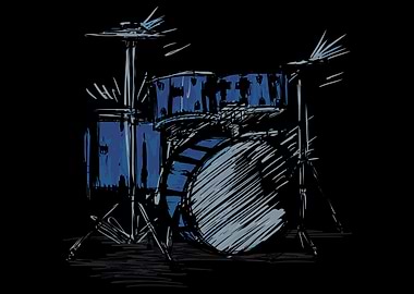 Drum Set Music Drum is l