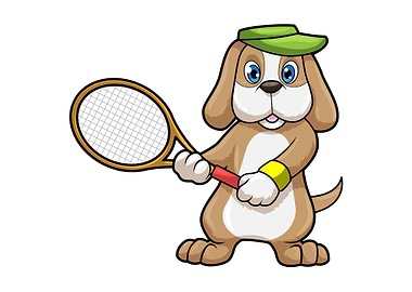 Dog Tennis Tennis racket