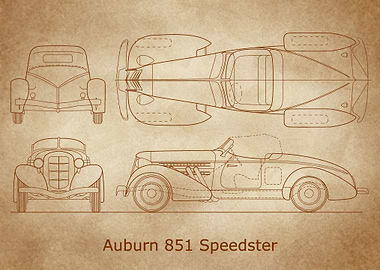 Auburn 851 Speedster old