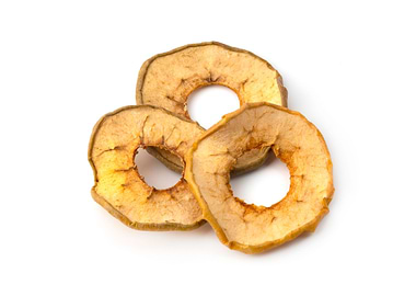 Oven dried apples