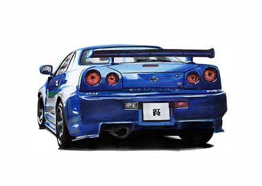skyline r34 gtr