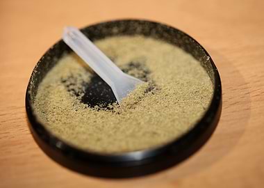 Cannabis THC background