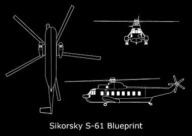 Sikorsky S61 Blueprint