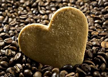 Heart for coffee