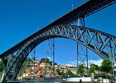 Eiffel bridge Porto 01