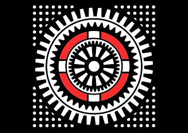 Abstract mechanical object