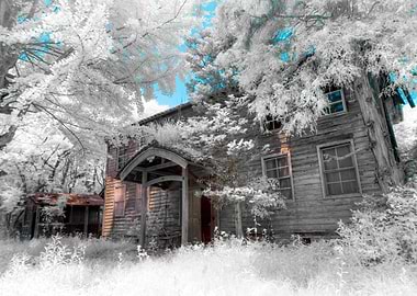 Abandoned White Clinic