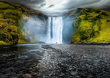 Skogafoss Waterfalls