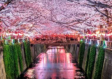 Cherry tree in japan