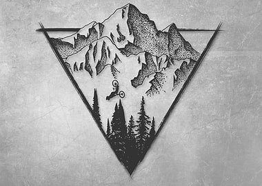 Forest Mountains Rider